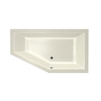 Xenz Society Hoekbad - 160x90x53 - afvoer Midden - Rechts - acryl - pergamon 6882-02