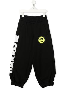 Barrow kids pantalon de jogging à logo imprimé - Noir
