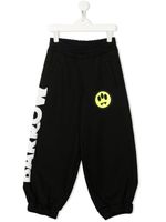 Barrow kids pantalon de jogging à logo imprimé - Noir