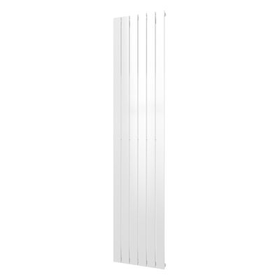 Designradiator Plieger Cavallino Retto Enkel 999 Watt Middenaansluiting 200x45 cm Wit