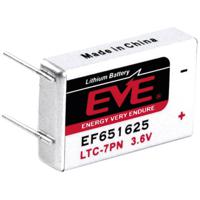 EVE EF651625 Speciale batterij LTC-7PN U-soldeerpinnen Lithium 3.6 V 750 mAh 1 stuk(s) - thumbnail