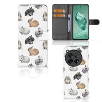 Telefoonhoesje | Met pasjeshouder | voor OnePlus 12 Konijntjes