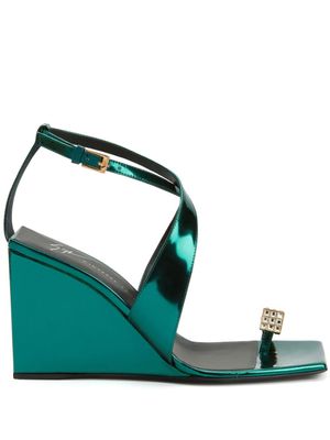 Giuseppe Zanotti sandales Nihao Ring 85 mm - Vert