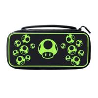Draagtas - PDP - 1 UP Glow In The Dark - Nintendo Switch - Zwart