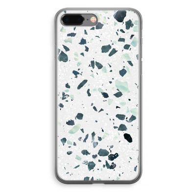 Terrazzo N°2: iPhone 8 Plus Transparant Hoesje