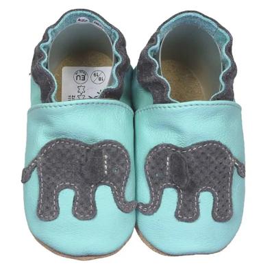 Hobea babyslofjes Elefant hellblau-24-25