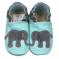 Hobea babyslofjes Elefant hellblau-24-25