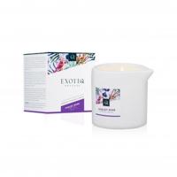 Exotiq Massagekaars violet rose 60 Gram