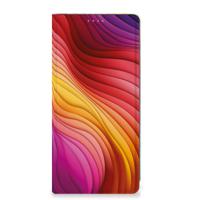 Stand Case voor Motorola Moto G34 Regenboog - thumbnail