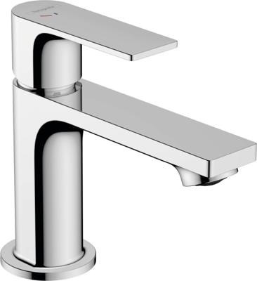 Hansgrohe Rebris E Wastafelmengkraan Coolstart met trekwaste Chroom