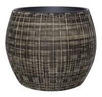 Pot bol wicker 48x48x40 cm - Driesprong collection