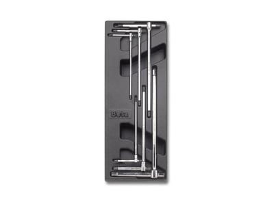 Beta T68 Harde voorgevormde inzetbakken met assortiment gereedschap - 024240068