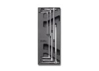 Beta T68 Harde voorgevormde inzetbakken met assortiment gereedschap - 024240068