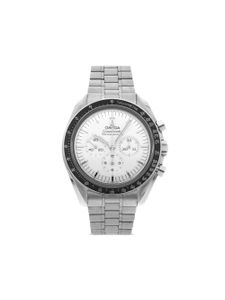 OMEGA montre Speedmaster Moonwatch Professional 42 mm pre-owned - Blanc