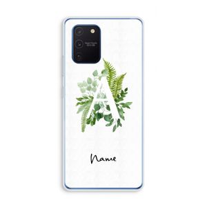 Green Brush: Samsung Galaxy Note 10 Lite Transparant Hoesje