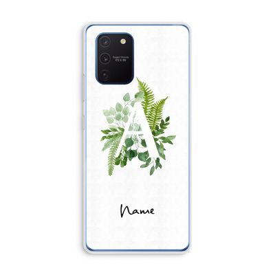 Green Brush: Samsung Galaxy Note 10 Lite Transparant Hoesje