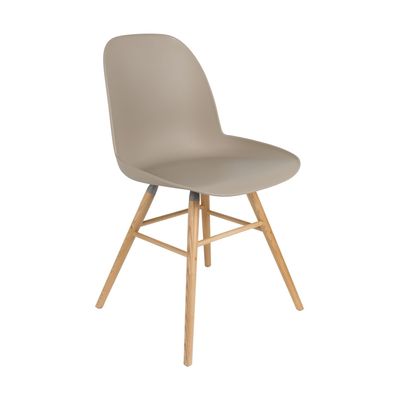 Zuiver Albert Kuip eetkamerstoel Taupe