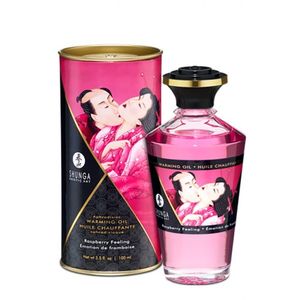 Shunga - Aphrodisiac Verwarmende Olie Framboos 100 Ml