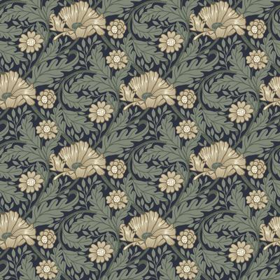 Dutch Wallcoverings Angas - Esther Black - Zwart