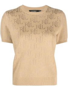 Lauren Ralph Lauren pull Jamyzah en coton - Tons neutres