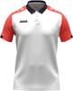 JAKO 6370 Polo Dynamic - Wit/Koraal/Marine - L