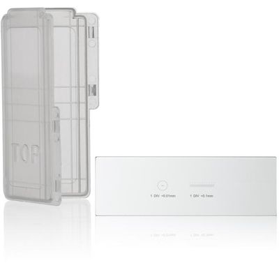 BRESSER Objectglas met 1/10 en 1/100mm schaalverdeling
