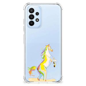 Samsung Galaxy A23 Stevig Bumper Hoesje Horse Color