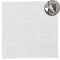 Aquacolor Glass Wandtegel | 31.6x31.6 cm | Mat Wit