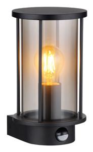 Globo Wandlamp Gracey smoke glas met sensor 31360S