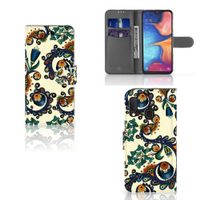 Wallet Case Samsung Galaxy A20e Barok Flower