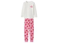 lupilu Kinder pyjama (Wit/roze, 110/116)