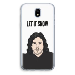 Let It Snow: Samsung Galaxy J5 (2017) Transparant Hoesje