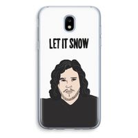Let It Snow: Samsung Galaxy J5 (2017) Transparant Hoesje
