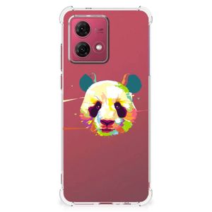 Motorola Moto G84 Stevig Bumper Hoesje Panda Color