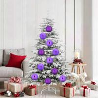 Kerstbal Set 9 pcs Lila