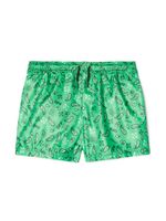 Off-White Kids short de bain Bandana - Vert - thumbnail