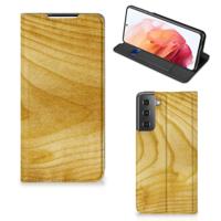 Samsung Galaxy S21 Book | Wallet Case | Licht Hout