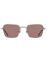 Prada Eyewear lunettes de soleil à monture rectangulaire - Argent