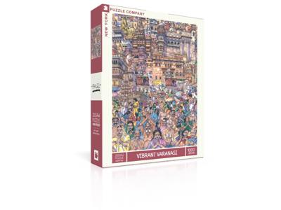 Vertaal New York Puzzle Company Vibrant Varanasi - 1000 stukjes naar het Nederlands.