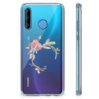 Huawei P30 Lite Stevig Bumper Hoesje Boho Text