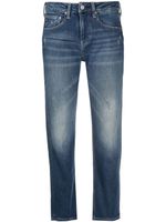 AG Jeans jean court Girlfriend - Bleu