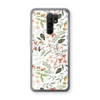 Sweet little flowers: Xiaomi Redmi 9 Transparant Hoesje
