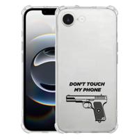 Apple iPhone 16e Hoesje - Pistol DTMP TPU Antishock Apple iPhone 16e Hoesje - Pistol DTMP TPU Antishock
