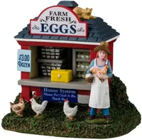 Lemax egg-cellent egg stand kerstdorp tafereel Harvest Crossing 2024 Lemax egg-cellent egg stand kerstdorp tafereel Harvest Crossing 2024