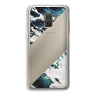 Golven: Samsung Galaxy A8 (2018) Transparant Hoesje