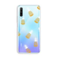 Ananasjes: Huawei P Smart Pro Transparant Hoesje