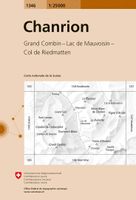 Wandelkaart - Topografische kaart 1346 Chanrion | Swisstopo - thumbnail