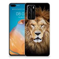 Huawei P40 | TPU Hoesje | Leeuw