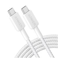 Anker 322 USB-C to USB-C Cable Nylon 1.8M 60W Oplader Wit Anker 322 USB-C to USB-C Cable Nylon 1.8M 60W Oplader Wit