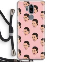 Ugly Cry Call: LG G7 Thinq Transparant Hoesje met koord